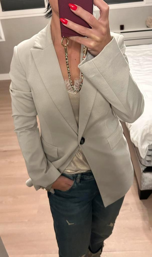 Beaumont blazer, Kleding | Dames, Jassen | Zomer, Nieuw, Maat 38/40 (M), Grijs, Ophalen of Verzenden