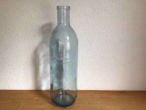 Water karaf/ waterfles + 4 blauwe waterglazen., Verzamelen, Glas en Borrelglaasjes, Zo goed als nieuw, Ophalen of Verzenden