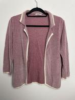 Circolo 1901 gebreid vest rood met wit maat S, Info@sgl-srl.it, Ophalen of Verzenden, Zo goed als nieuw, Maat 36 (S)