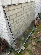 Glazen raam - Dubbelglas, Doe-het-zelf en Verbouw, Glas en Ramen, Ophalen, Gevelraam of Ruit, Gebruikt, Minder dan 80 cm