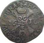 Hertogdom Brabant - Maastricht - duit 1616 (schaars), Ophalen of Verzenden, Vóór koninkrijk, Overige waardes, Losse munt