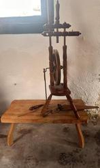 Antiek Spinnewiel, Ophalen, Gebruikt, Spinnewiel