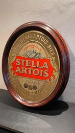 Stella Artois spiegel., Reclamebord, Plaat of Schild, Stella Artois, Zo goed als nieuw, Ophalen