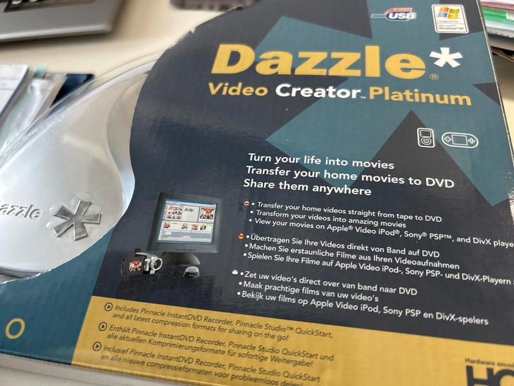 Dazzle Video Creator Platinum - Nieuwstaat, Computers en Software, Capture cards, Zo goed als nieuw, Ophalen of Verzenden