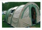 Eurotrail OHIO 4 tunneltent (4 persoons) inclusief grondzeil, Caravans en Kamperen, Tenten, Ophalen, Gebruikt, Tot en met 4