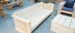 Loungebank steigerhout showroom opruiming, Ophalen of Verzenden, Nieuw, Hout