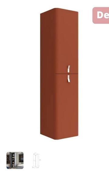 Badkamerkast terracotta 