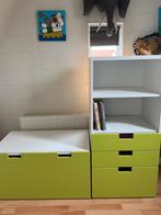 IKEA STUVA kastenset – veel opbergruimte – wit/groen, Kinderen en Baby's, Kinderkamer | Commodes en Kasten, Ophalen, 50 tot 70 cm