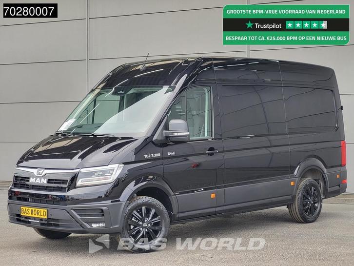 MAN TGE 3.180 4x4 Automaat 2025 Facelift L3H3 LED ACC Navi A, Auto's, Bestelauto's, Bedrijf, Te koop, 4x4, Achteruitrijcamera