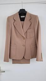 Broekpak (kostuum dames) van designer Dries van Noten., Kleding | Dames, Kostuum of Pak, Beige, Dries van Noten, Ophalen of Verzenden