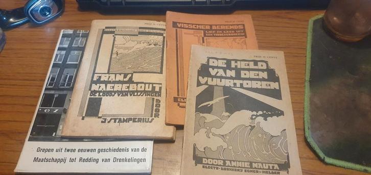 4 uitgaven over zeemansleven, samen 3 euro, Boeken, Geschiedenis | Stad en Regio, Gelezen, Ophalen of Verzenden
