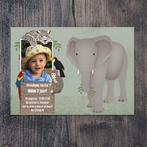 Uitnodiging kinderfeestje - Jungle thema - Printable, Verzenden, Nieuw
