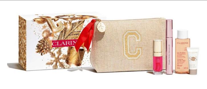 Mooie Clarins Icon giftset (nieuw!!!) in verpakking, Sieraden, Tassen en Uiterlijk, Uiterlijk | Gezichtsverzorging, Nieuw, Verzorging