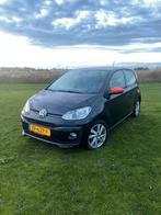 Volkswagen up! 1.0 60PK 5D BMT 2019 Zwart apk 2027, Auto's, Voorwielaandrijving, Stof, 4 stoelen, Zwart