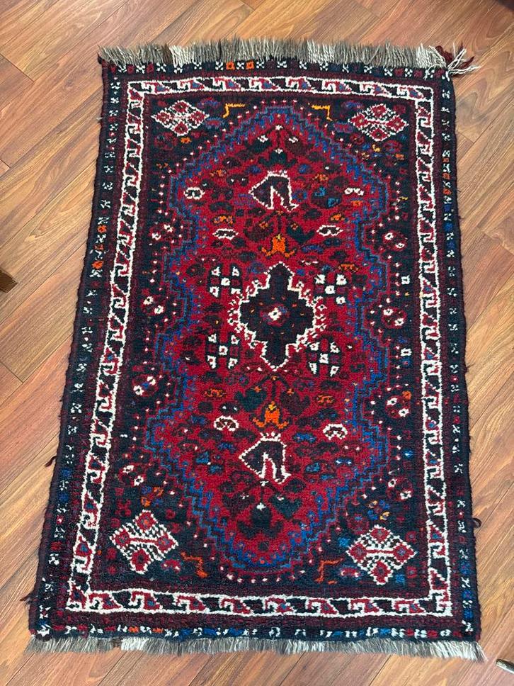 Mooi Perzisch Tapijt, Huis en Inrichting, Stoffering | Tapijten en Kleden, Gebruikt, 50 tot 100 cm, 100 tot 150 cm, Rechthoekig