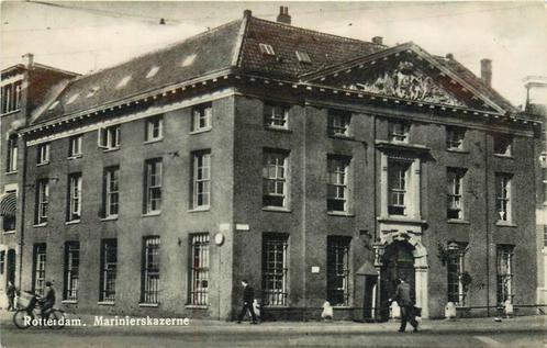 (388-165-019) Rotterdam Marinierskazerne, Verzamelen, Ansichtkaarten | Nederland, Zuid-Holland, Verzenden