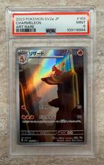 Pokemon charmeleon 169/165 ar sv2a Japans psa 9, Ophalen of Verzenden, Nieuw, Losse kaart, Foil