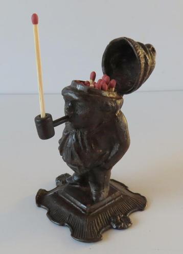 Uit inboedel, Lucifershouder,dwerg, incl verzenden beschikbaar voor biedingen