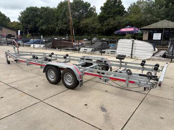 Damco tandemasser boottrailer 3500KG! Nette staat! beschikbaar voor biedingen