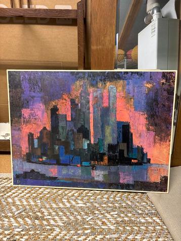 Reuther Manhattan Schilderij 64x48cm beschikbaar voor biedingen