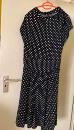 Retrolicious bombshell dress xl. (Polkadot) top vintage, Ophalen of Verzenden, Gedragen, Maat 46/48 (XL) of groter, Zwart