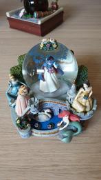 Disney snowglobe/sneeuwbol Sneeuwwitje, Ariël, Belle prinses, Ophalen, Sneeuwwitje of Doornroosje, Zo goed als nieuw, Beeldje of Figuurtje