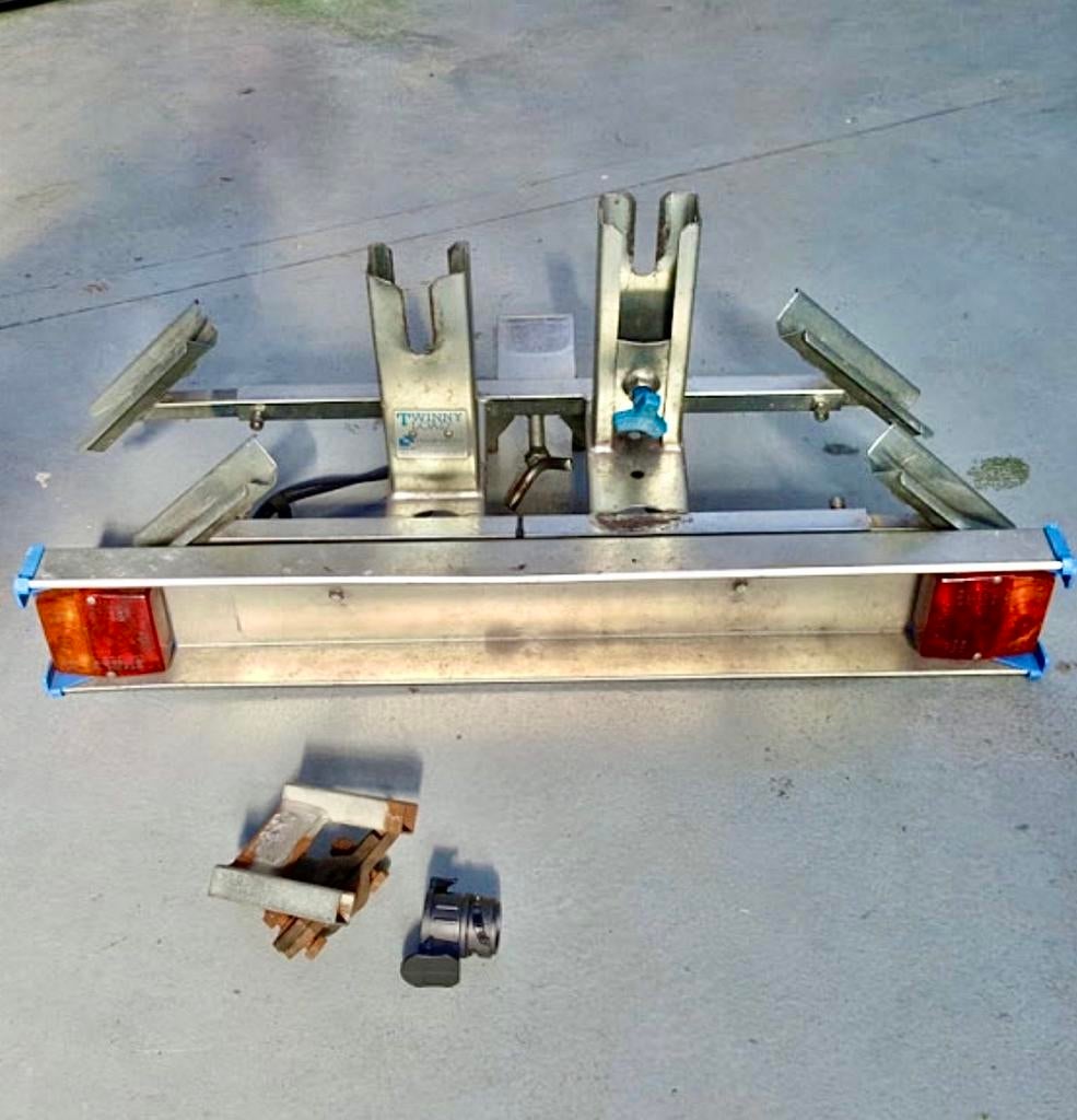 Twinny Load Classic Fietsendrager - Zeer Stabiel!, Auto diversen, Ophalen of Verzenden, 2 fietsen, Gebruikt, Trekhaakdrager