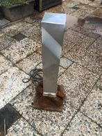 Stevige tuinverlichtings paal +- 60cm hoogte, Tuin en Terras, Buitenverlichting, Ophalen, Gebruikt, Staande lamp, Rvs