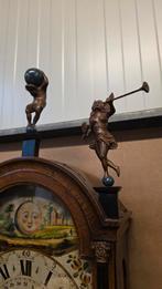 Vroeg antieke Friese staartklok, zon/maan mechaniek-datum, Antiek en Kunst, Ophalen