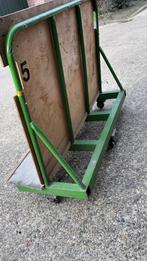 Platenkar - Handig voor transport!, Doe-het-zelf en Verbouw, 100 liter of meer, Ophalen, Gebruikt, Transportkar