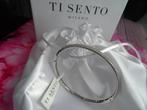 LUXE TI SENTO armband + tal van zirkonia's - AANBIEDING, Overige kleuren, Nieuw, Ophalen of Verzenden, Zilver