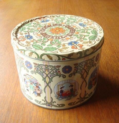 Blik Queen Luxury Cookies, Verzamelen, Blikken, Ophalen of Verzenden, Gebruikt, Koek(jes)