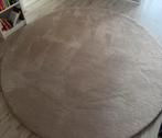 Vloerkleed beige ‘Limasol’ rond Ø 200 cm Karwei, Huis en Inrichting, Ophalen, Beige, Rond, Zo goed als nieuw