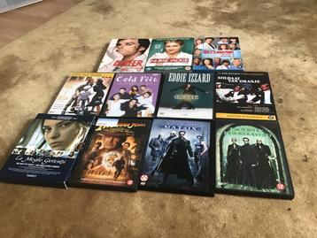 11 dvd’s. ( films en series) beschikbaar voor biedingen