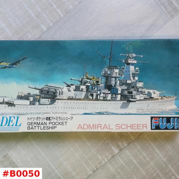 FUJIMI 1/700 " Admiral Scheer " German Pocket Battleship OVP beschikbaar voor biedingen