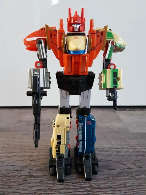 Transformers G1 Micromasters Sixliner, Verzamelen, Transformers, Zo goed als nieuw, G1, Autobots, Verzenden