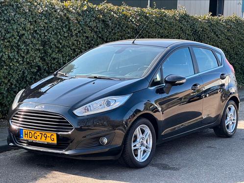 Ford Fiësta 1.0 Ecoboost Titanium 100PK 5D 2014 Zwart, Auto's, Ford, Bedrijf, Fiësta, ABS, Airbags, Airconditioning, Alarm, Bluetooth