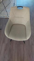 Twee Stijlvolle fauteuils met stoffen bekleding, Ophalen, Overige kleuren, Zo goed als nieuw, Metaal