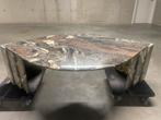Italiaans marmeren salontafel👁️💧 Roche Bobois  “eye” uniek, Huis en Inrichting, Tafels | Salontafels, 100 tot 150 cm, Modern
