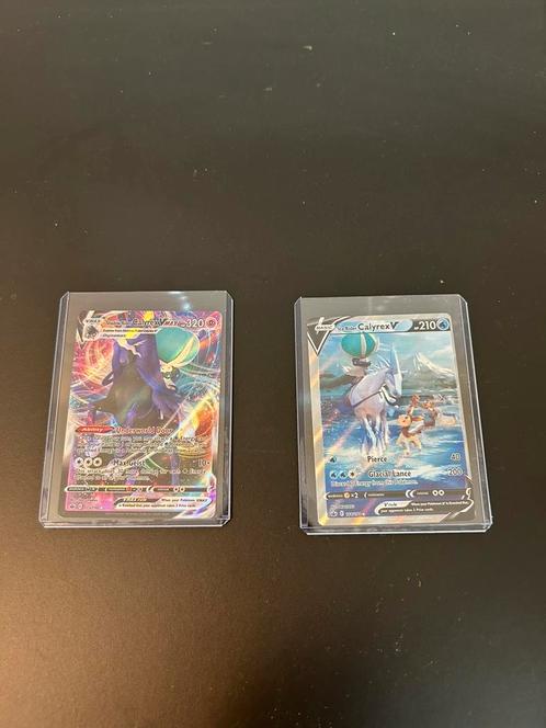 Calyrex V & VMAX Bundle - Chilling Reign - NM, Hobby en Vrije tijd, Verzamelkaartspellen | Pokémon, Nieuw, Meerdere kaarten, Ophalen of Verzenden