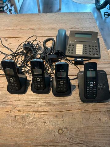 Siemens gigaset A58H 4- delig telefoons beschikbaar voor biedingen