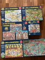 Jan van Haasteren diverse puzzels, Ophalen, 500 t/m 1500 stukjes, Gebruikt