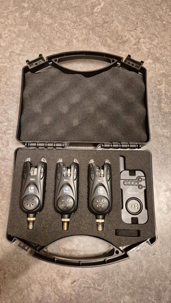 Ultimate Eonic Draadloze Beetmelder Set, Watersport en Boten, Hengelsport | Karpervissen, Gebruikt, Complete set, Ophalen of Verzenden