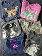 Sweater, broek en 4 shirtjes met lange mouwen maat 140, Ophalen of Verzenden, Maat 140