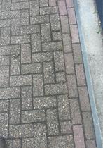 gebruikt betonklinker bkk heide 8 dik rood, Tuin en Terras, Tegels en Klinkers, Ophalen of Verzenden, Gebruikt, Beton, Klinkers
