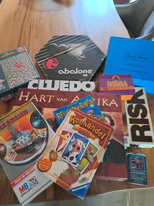 Spelletjespakket, Hobby en Vrije tijd, Gezelschapsspellen | Kaartspellen, Gebruikt, Ophalen of Verzenden