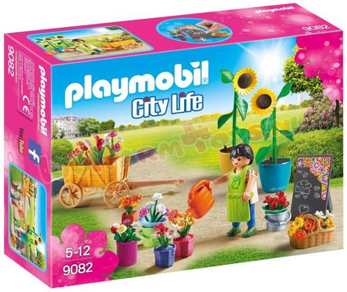 Playmobil set 9082 city life - Bloemist, Kinderen en Baby's, Speelgoed | Playmobil, Zo goed als nieuw, Complete set, Ophalen of Verzenden
