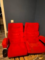 Originele Bioscoopstoelen - Uniek! 4 stuks, Ophalen of Verzenden, Gebruikt, Stof