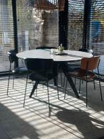 Ronde eetkamer tafel Odesi Belly met stoelen, Ophalen, Overige materialen, 100 tot 150 cm, Rond