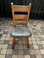 Antieke eikenhouten stoelen, Ophalen of Verzenden